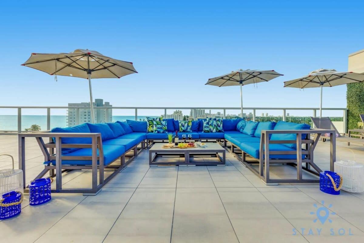 Tropical Oasis - Rooftop Pool- Near Beach - Gym Hollywood Exterior foto